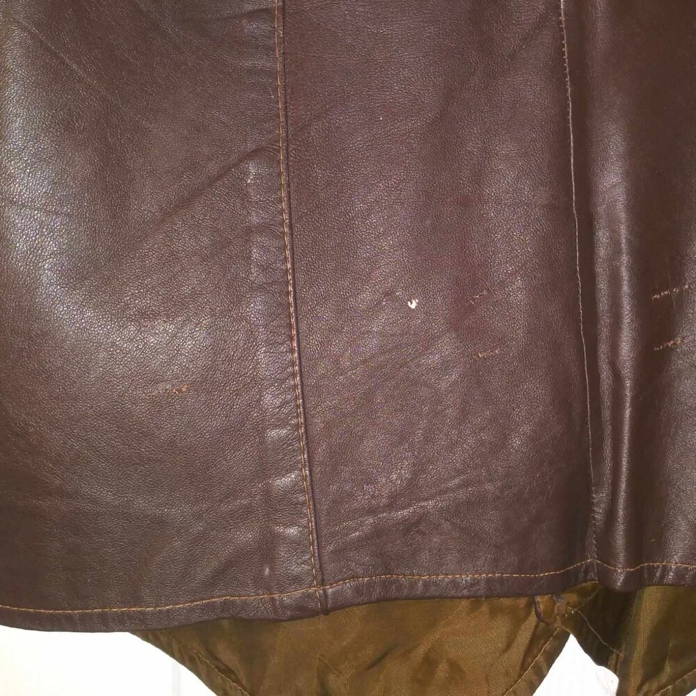 Vintage Handmade leather vest for men - Picture 6 of 11